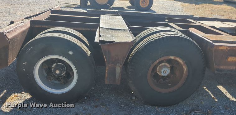 image for item OD9059 Shop built  equipment trailer