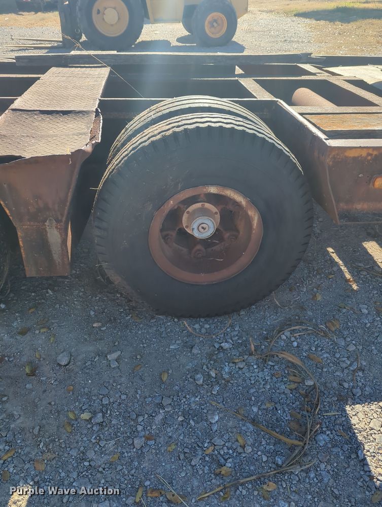 image for item OD9059 Shop built  equipment trailer