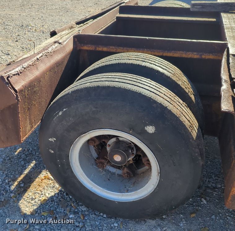 image for item OD9059 Shop built  equipment trailer