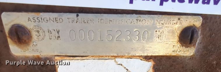 image for item OD9059 Shop built  equipment trailer