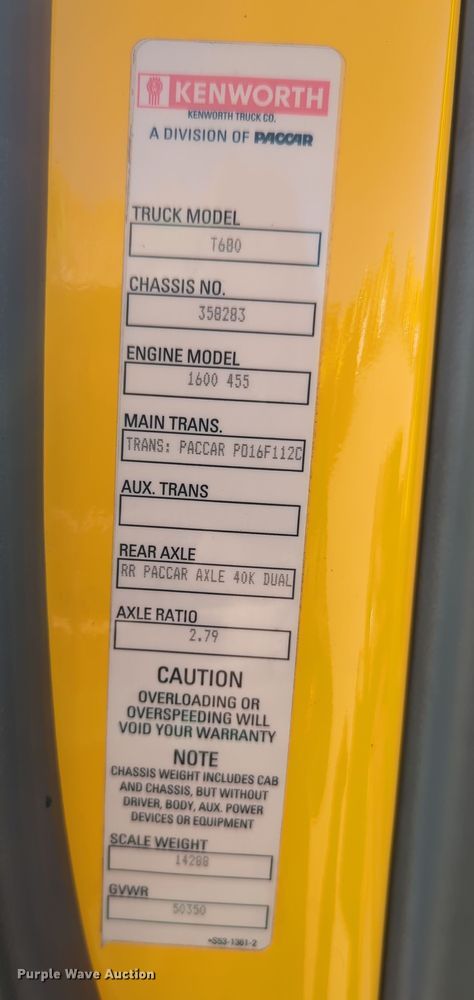 image for item OD9106 2020 Kenworth T680  semi truck