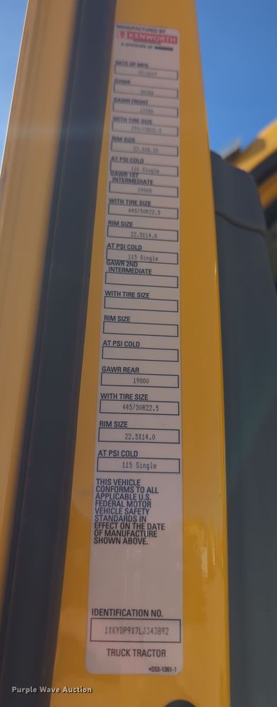 image for item OD9108 2020 Kenworth T680  semi truck