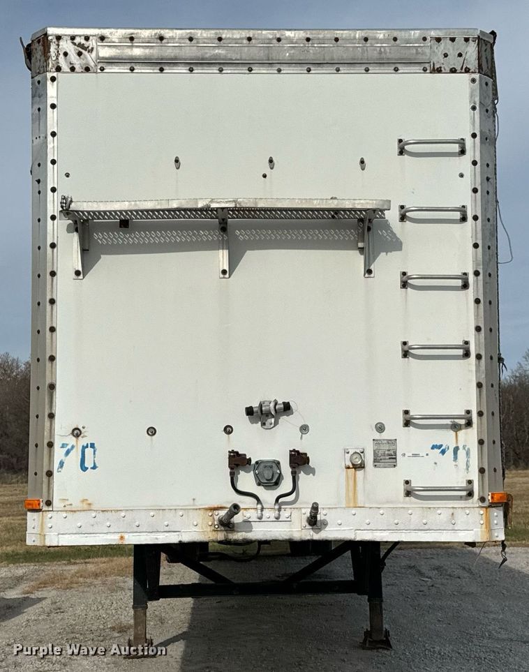 image for item OD9843 1991 Wilkens OK2LA52VC0SD  walking floor trailer