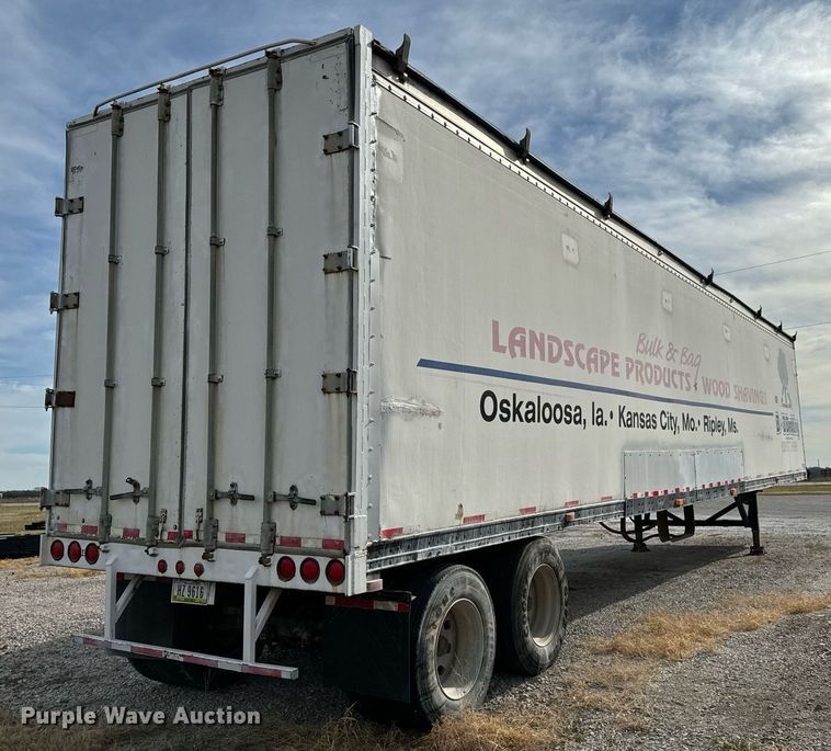 image for item OD9843 1991 Wilkens OK2LA52VC0SD  walking floor trailer