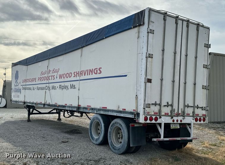 image for item OD9843 1991 Wilkens OK2LA52VC0SD  walking floor trailer