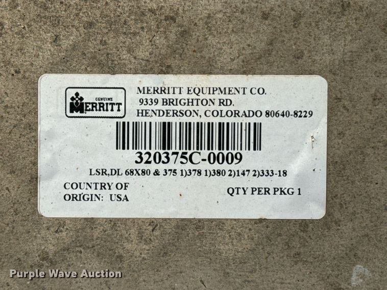 image for item OD9851 Merritt 320375C-0009  headache rack