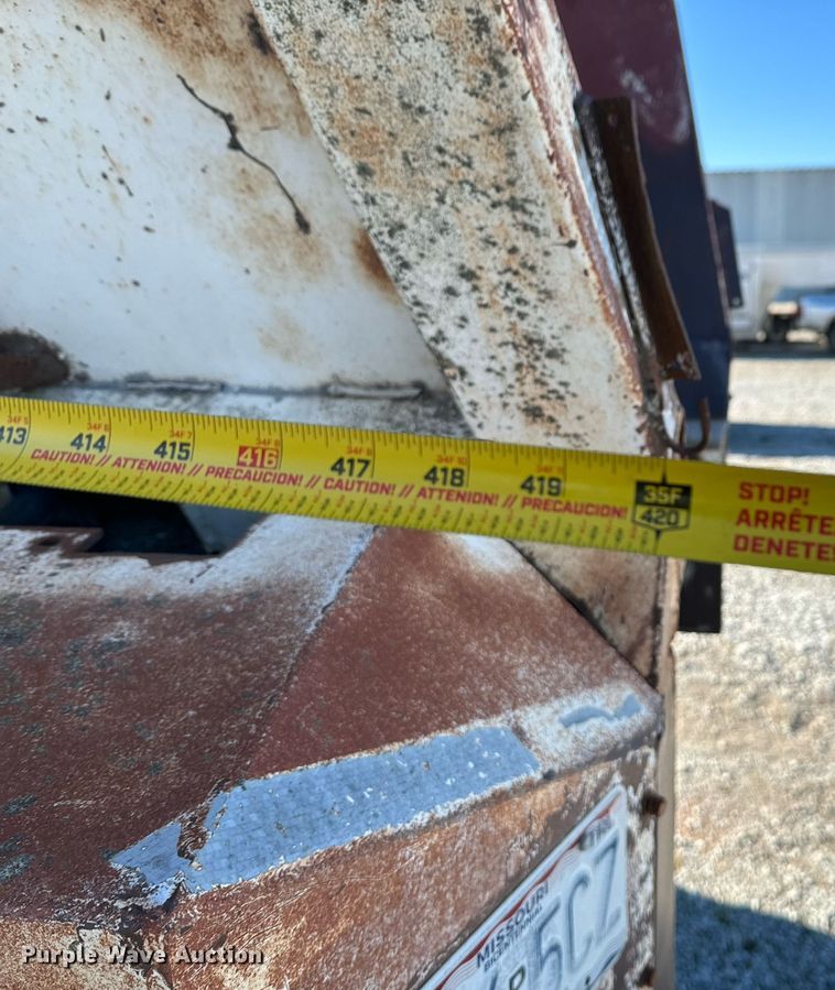 image for item OD9856 1988 Red River Trailers LB237  live bottom trailer