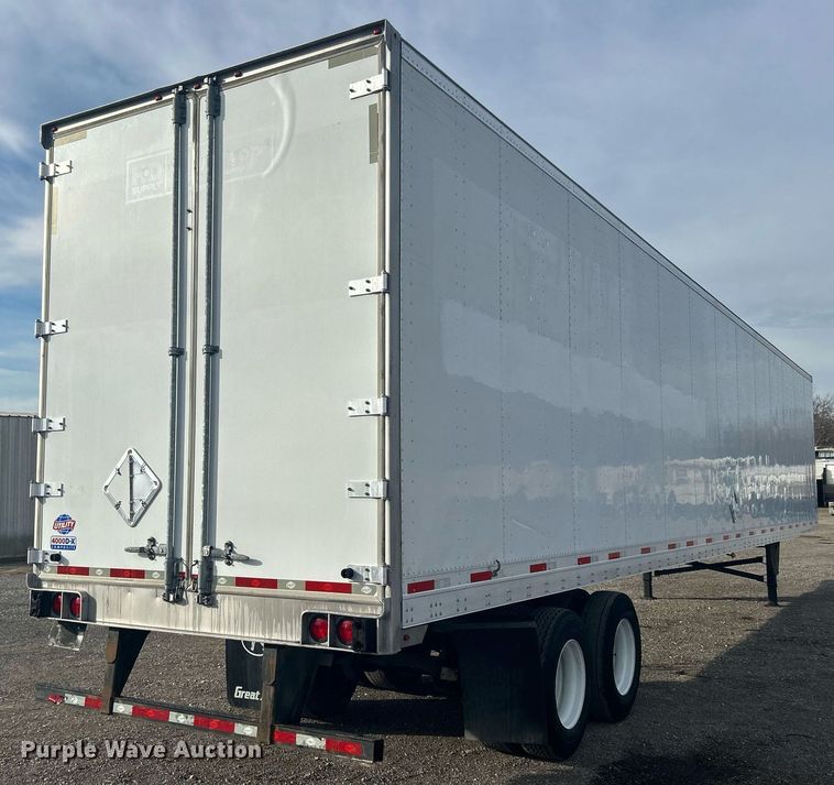 image for item OM9202 2013 Utility Trailer MFG VS2DX  dry van trailer