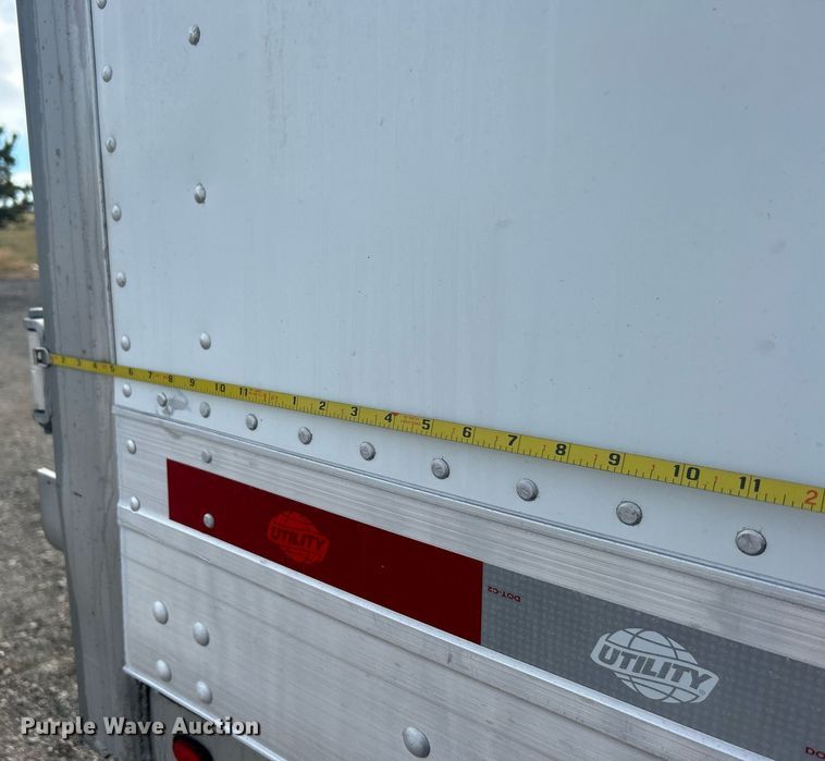 image for item OM9204 2015 Utility Trailer MFG VS2DX  dry van trailer