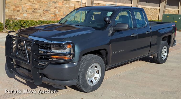 image for item DN3781 2017 Chevrolet Silverado 1500 Double Cab pickup truck