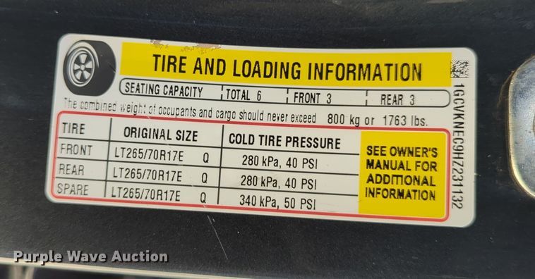 image for item DN3781 2017 Chevrolet Silverado 1500 Double Cab pickup truck