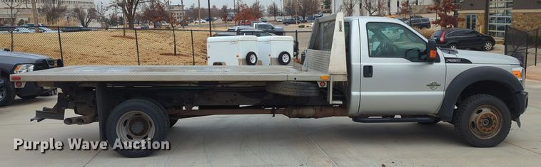 image for item DN3784 2014 Ford F550 Super Duty dump flatbed truck