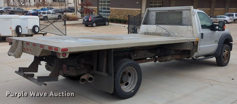 image for item DN3784 2014 Ford F550 Super Duty dump flatbed truck