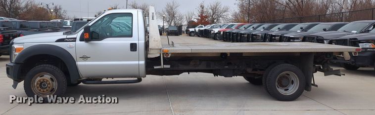 image for item DN3784 2014 Ford F550 Super Duty dump flatbed truck