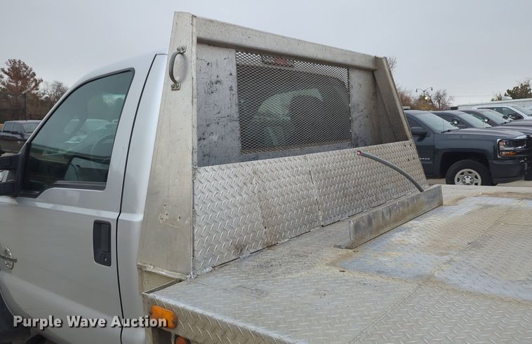 image for item DN3784 2014 Ford F550 Super Duty dump flatbed truck