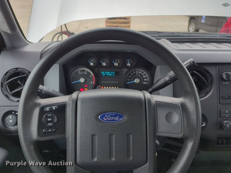 image for item DN3784 2014 Ford F550 Super Duty dump flatbed truck