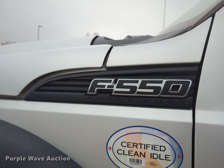 image for item DN3784 2014 Ford F550 Super Duty dump flatbed truck