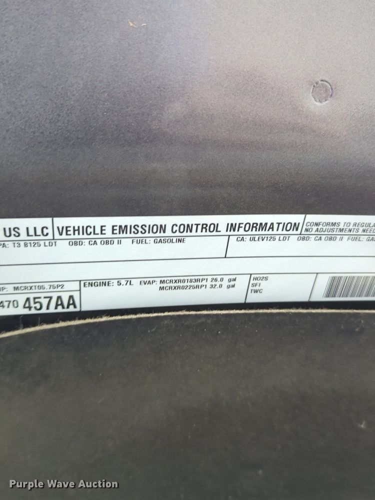 image for item DN3786 2021 Dodge Ram 1500 Classic Quad Cab pickup truck