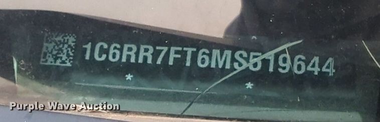 image for item DN3786 2021 Dodge Ram 1500 Classic Quad Cab pickup truck