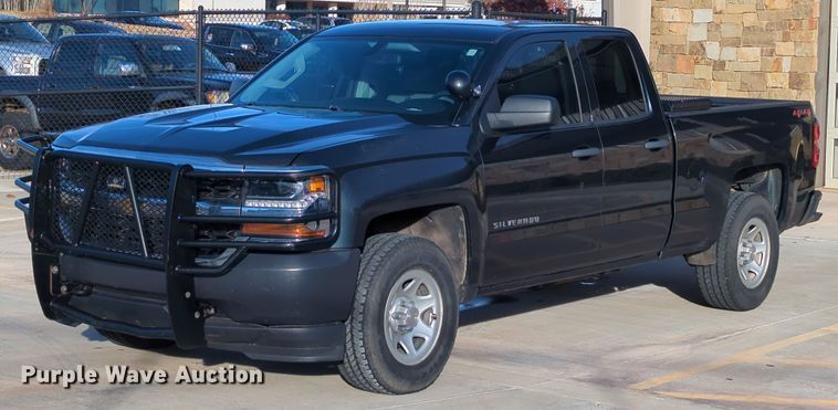 image for item DN3787 2018 Chevrolet Silverado 1500 Double Cab pickup truck