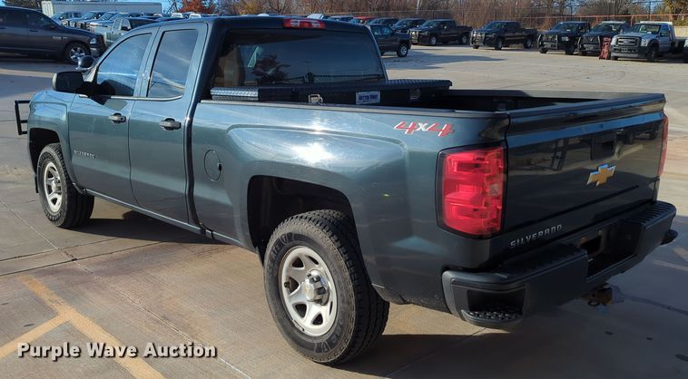 image for item DN3787 2018 Chevrolet Silverado 1500 Double Cab pickup truck