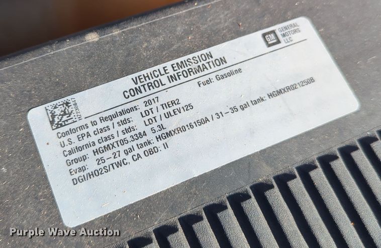 image for item DN3789 2017 Chevrolet Silverado 1500 Double Cab pickup truck