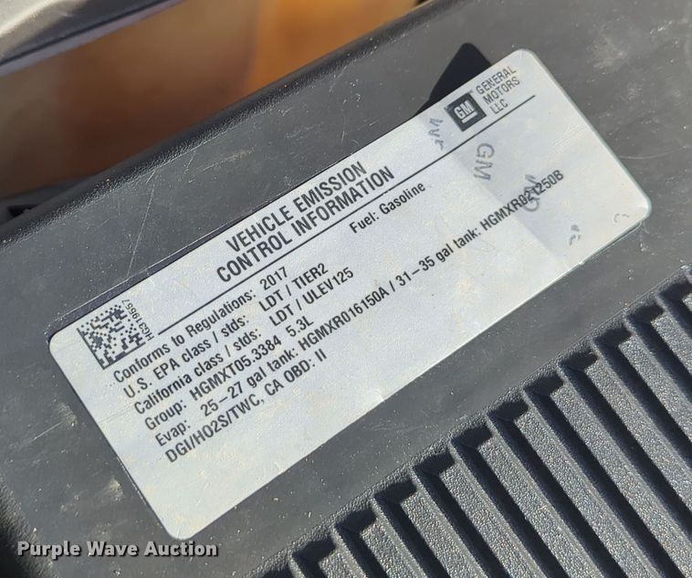 image for item DN3790 2017 Chevrolet Silverado 1500 Crew Cab pickup truck