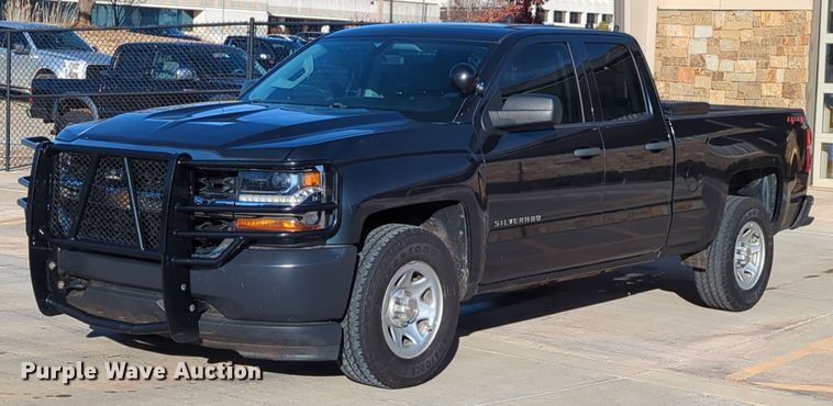 image for item DN3791 2018 Chevrolet Silverado 1500 Double Cab pickup truck