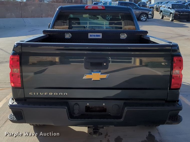 image for item DN3791 2018 Chevrolet Silverado 1500 Double Cab pickup truck