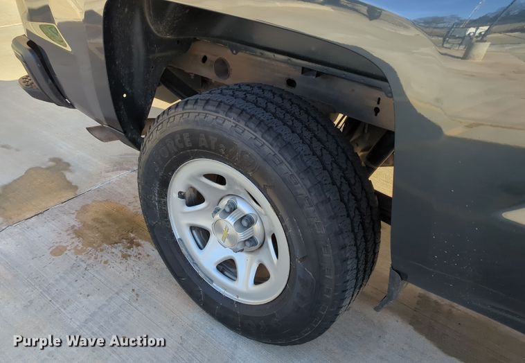 image for item DN3791 2018 Chevrolet Silverado 1500 Double Cab pickup truck