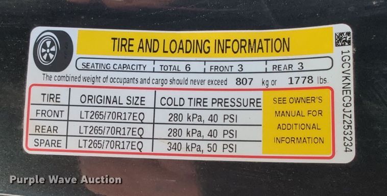 image for item DN3791 2018 Chevrolet Silverado 1500 Double Cab pickup truck