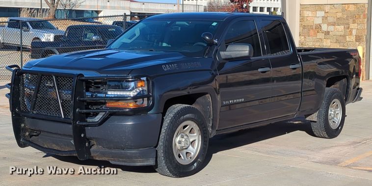 image for item DN3792 2018 Chevrolet Silverado 1500 Double Cab pickup truck