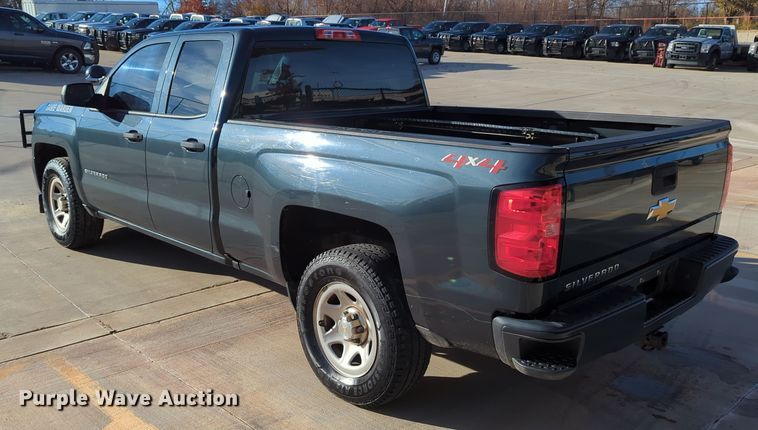 image for item DN3792 2018 Chevrolet Silverado 1500 Double Cab pickup truck