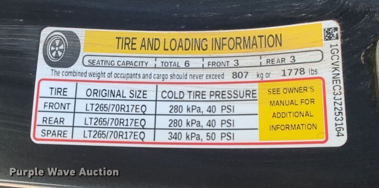 image for item DN3792 2018 Chevrolet Silverado 1500 Double Cab pickup truck