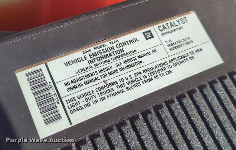 image for item DN3793 2008 Chevrolet Silverado 1500 Ext. Cab pickup truck