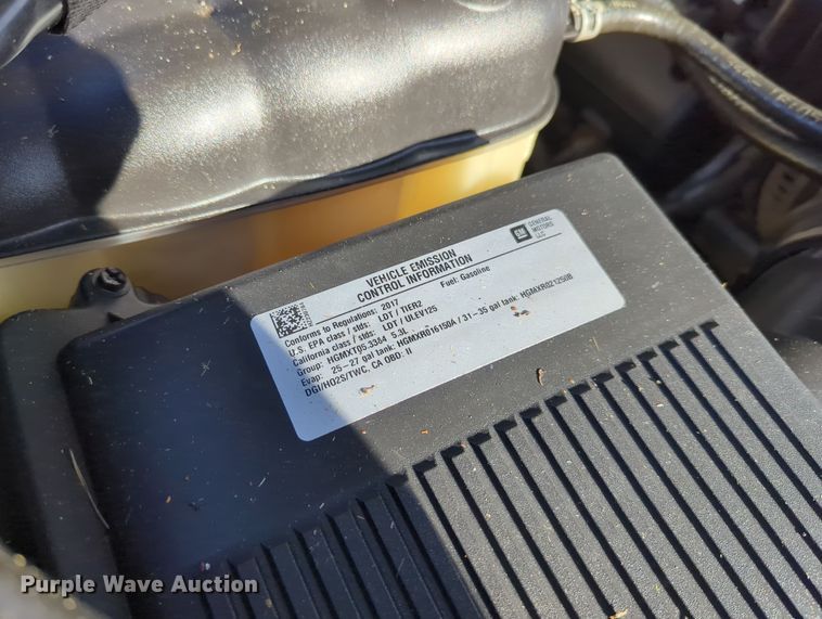 image for item DN3795 2017 Chevrolet Silverado 1500 Double Cab pickup truck