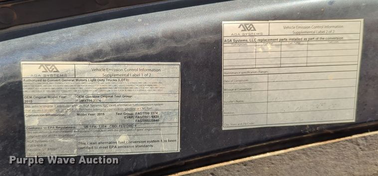 image for item DN3796 2015 Chevrolet Silverado 1500 Double Cab pickup truck