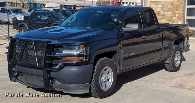 image for item DN3797 2018 Chevrolet Silverado 1500 Double Cab pickup truck