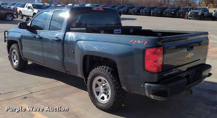 image for item DN3797 2018 Chevrolet Silverado 1500 Double Cab pickup truck