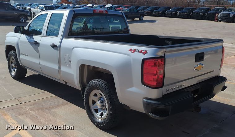 image for item DN3800 2018 Chevrolet Silverado 1500 Double Cab pickup truck