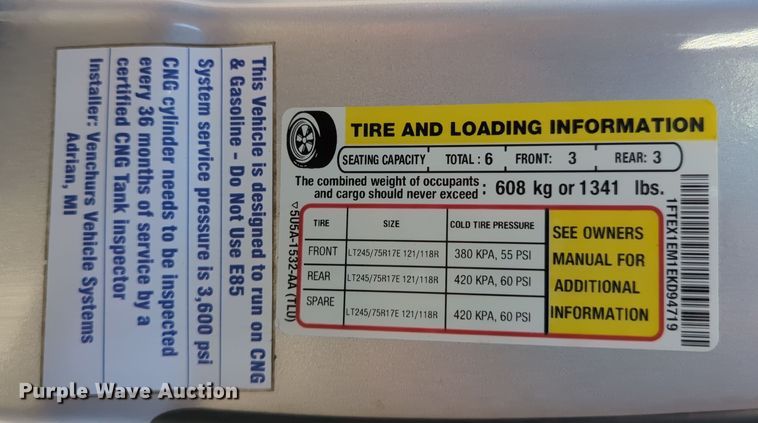 image for item DN3802 2014 Ford F150 XL SuperCab pickup truck