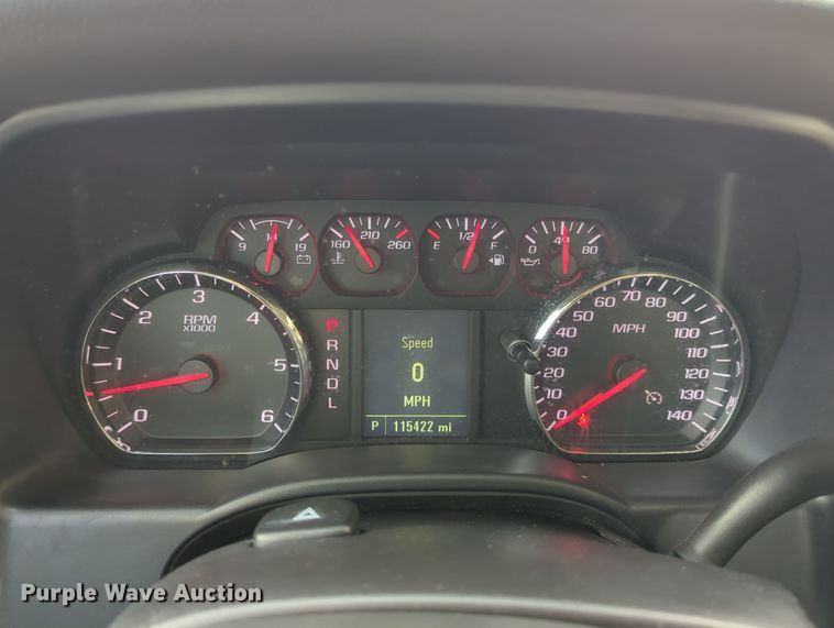 image for item DN3807 2017 Chevrolet Silverado 1500 Double Cab pickup truck