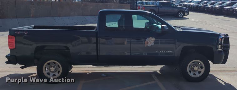 image for item DN3809 2017 Chevrolet Silverado 1500 Double Cab pickup truck