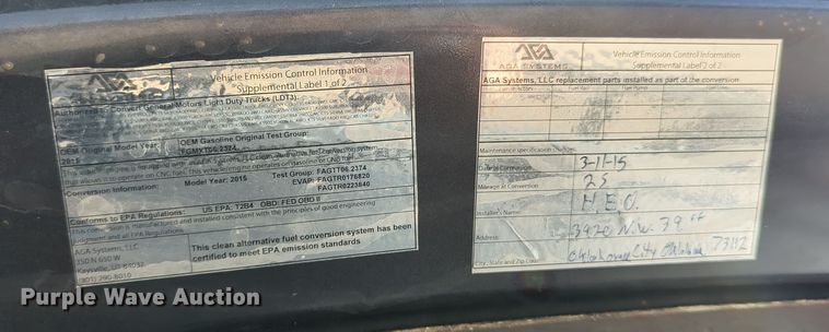 image for item DN3810 2015 Chevrolet Silverado 1500 Double Cab pickup truck