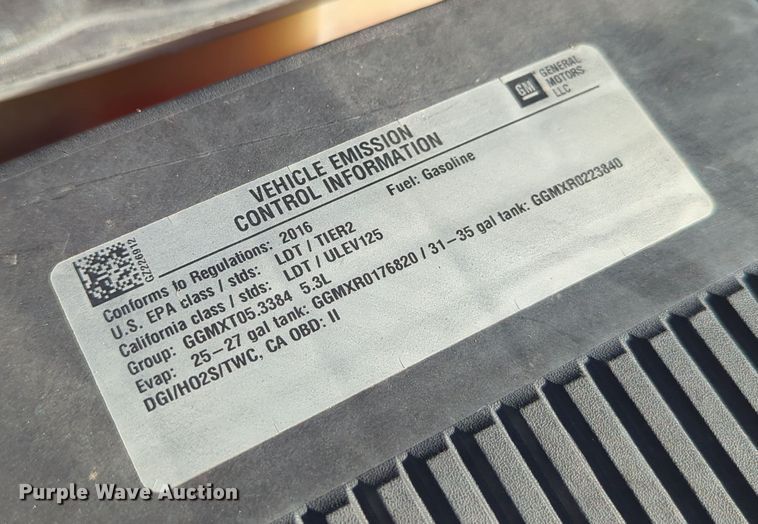 image for item DN3814 2016 Chevrolet Silverado 1500 Double Cab pickup truck