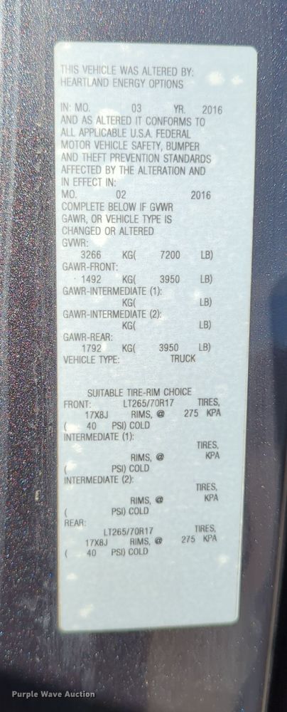 image for item DN3814 2016 Chevrolet Silverado 1500 Double Cab pickup truck