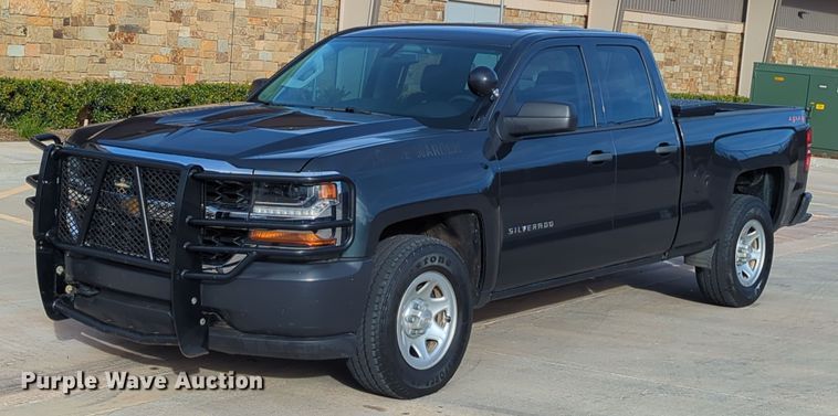 image for item DN3815 2018 Chevrolet Silverado 1500 Double Cab pickup truck