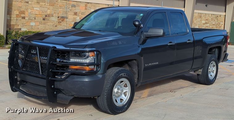 image for item DN3816 2018 Chevrolet Silverado 1500 Double Cab pickup truck