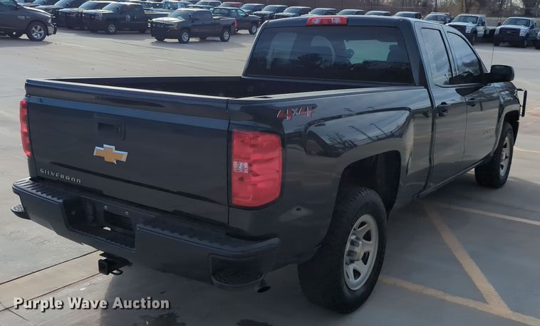 image for item DN3816 2018 Chevrolet Silverado 1500 Double Cab pickup truck