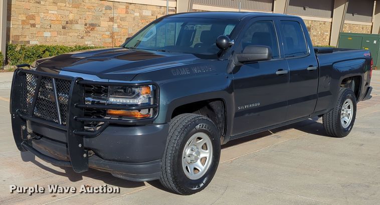 image for item DN3817 2018 Chevrolet Silverado 1500 Double Cab pickup truck